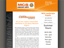 Tablet Screenshot of mcshardscape.com